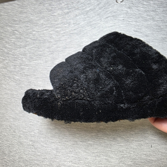 UGG Black Shearling Lined Sandals Size 9 Womens - Picture 5 of 7